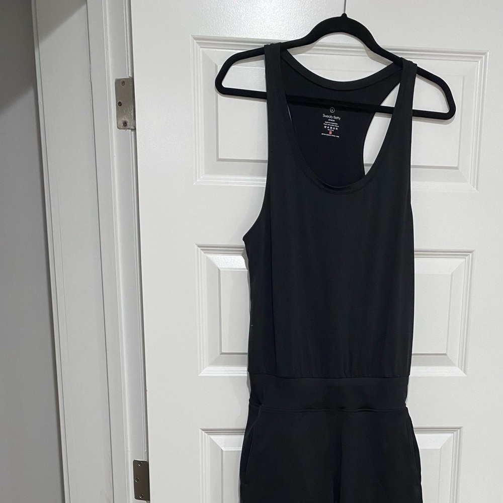 Sweaty Betty Explorer Jumpsuit with pockets.